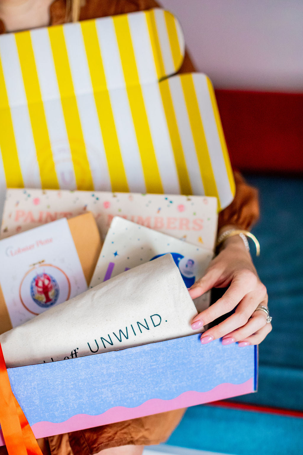 Unwind Co box contents. 